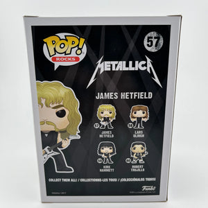 Funko Pop Vinyl Rocks Metallica James Hetfield #57 FRENLY BRICKS - Open 7 Days
