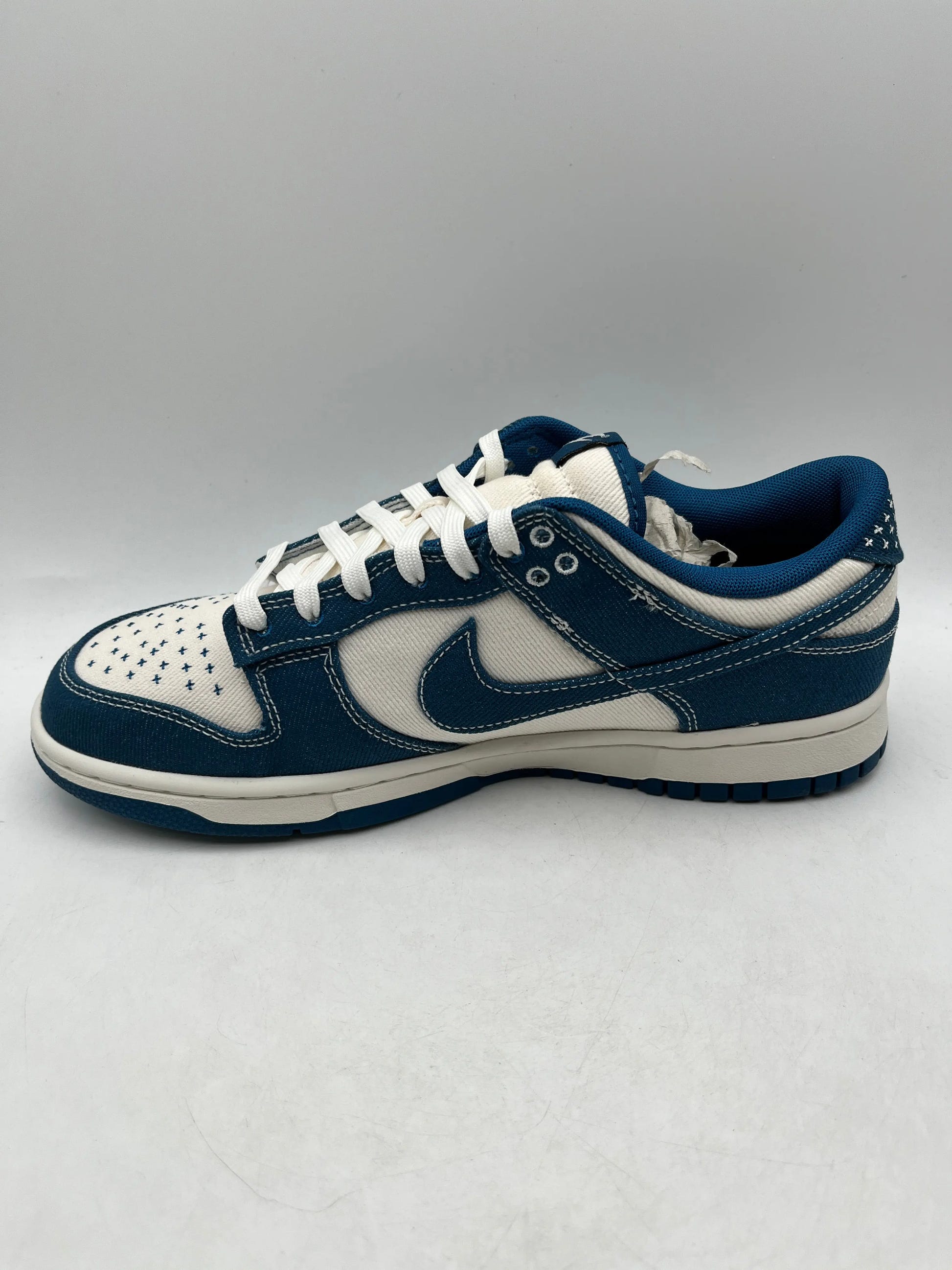 Size UK9 - Nike Dunk Low Summit White/Industrial Blue - With Box FRENLY BRICKS - Open 7 Days image 3