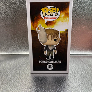 Funko pop Vinyl #1402 Attack On Titan Porco Galliard FRENLY BRICKS - Open 7 Days