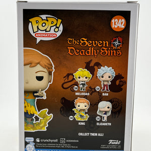 Funko POP! Animation The Seven Deadly Sins - King #1342 - Vinyl Edition FRENLY BRICKS - Open 7 Days
