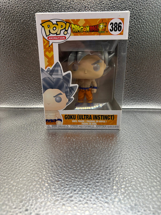 Funko Pop Vinyl #386 Dragon Ball Super Goku Ultra Instinct FRENLY BRICKS - Open 7 Days