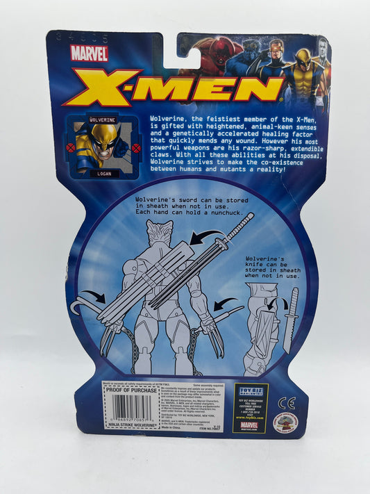Toybiz X-Men Wolverine Ninja Strike Figure 2005 FRENLY BRICKS - Open 7 Days