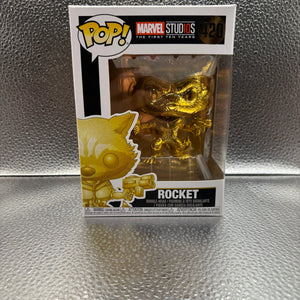 Funko Pop Vinyl #420 Marvel Rocket FRENLY BRICKS - Open 7 Days