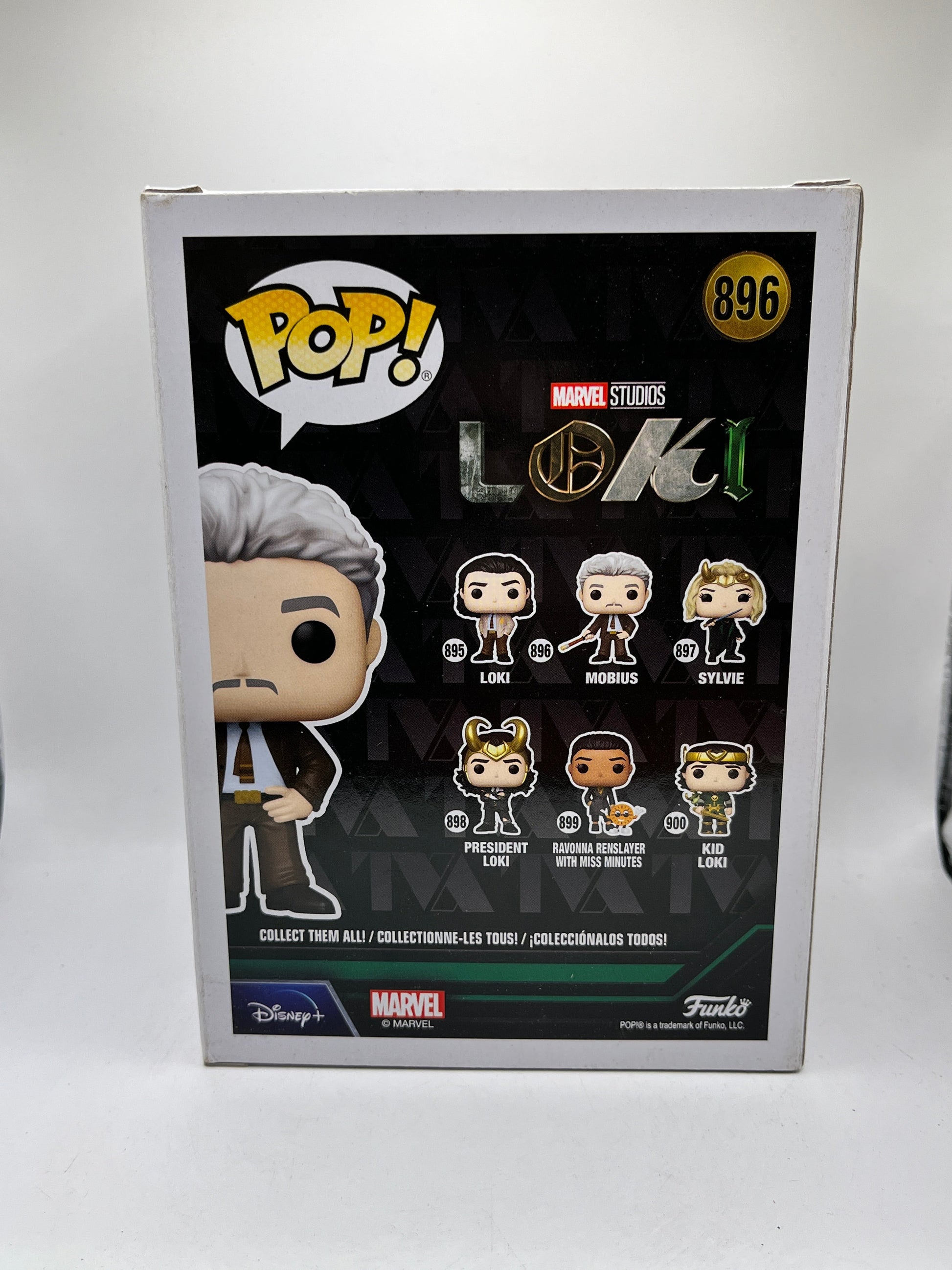 Funko POP! Marvel Loki - Mobius #896 - Vinyl Collectable FRENLY BRICKS - Open 7 Days