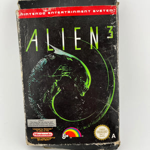 Alien 3 Nintendo NES - Complete with Instructions and Case - Untested FRENLY BRICKS - Open 7 Days