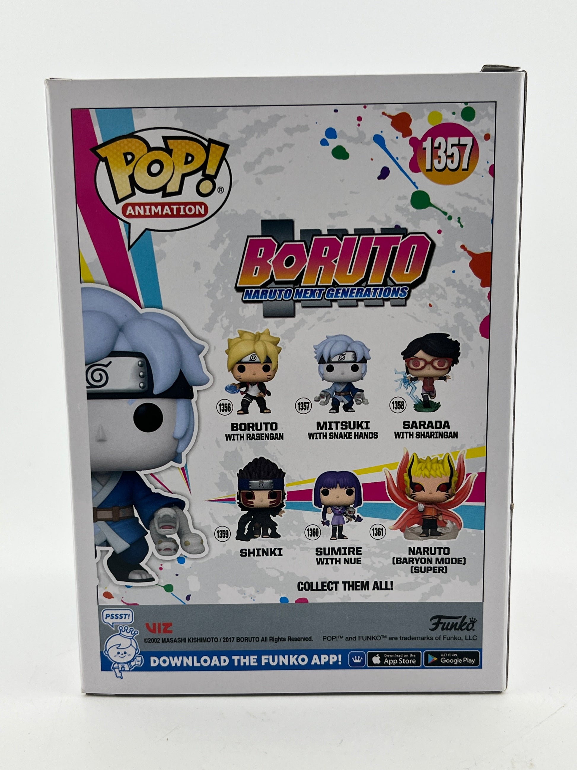Funko POP! Animation Boruto - Mitsuki #1357 - Vinyl Collectable FRENLY BRICKS - Open 7 Days