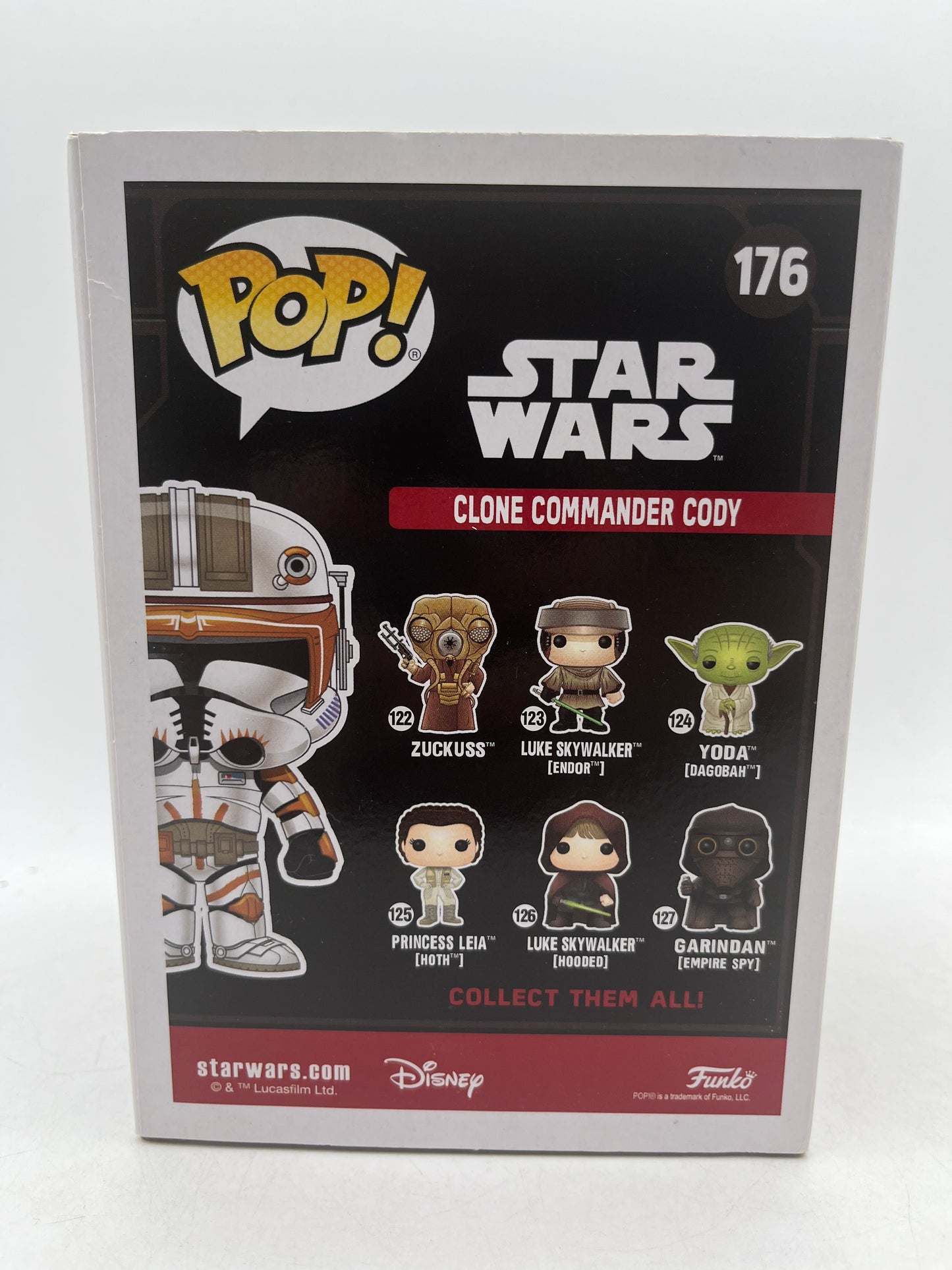Funko Pop! Vinyl: Star Wars - Clone Commander Cody (Exclusive) #176