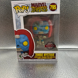 Funko Pop Vinyl #795 Marvel Zombies Zombie Mystique FRENLY BRICKS - Open 7 Days