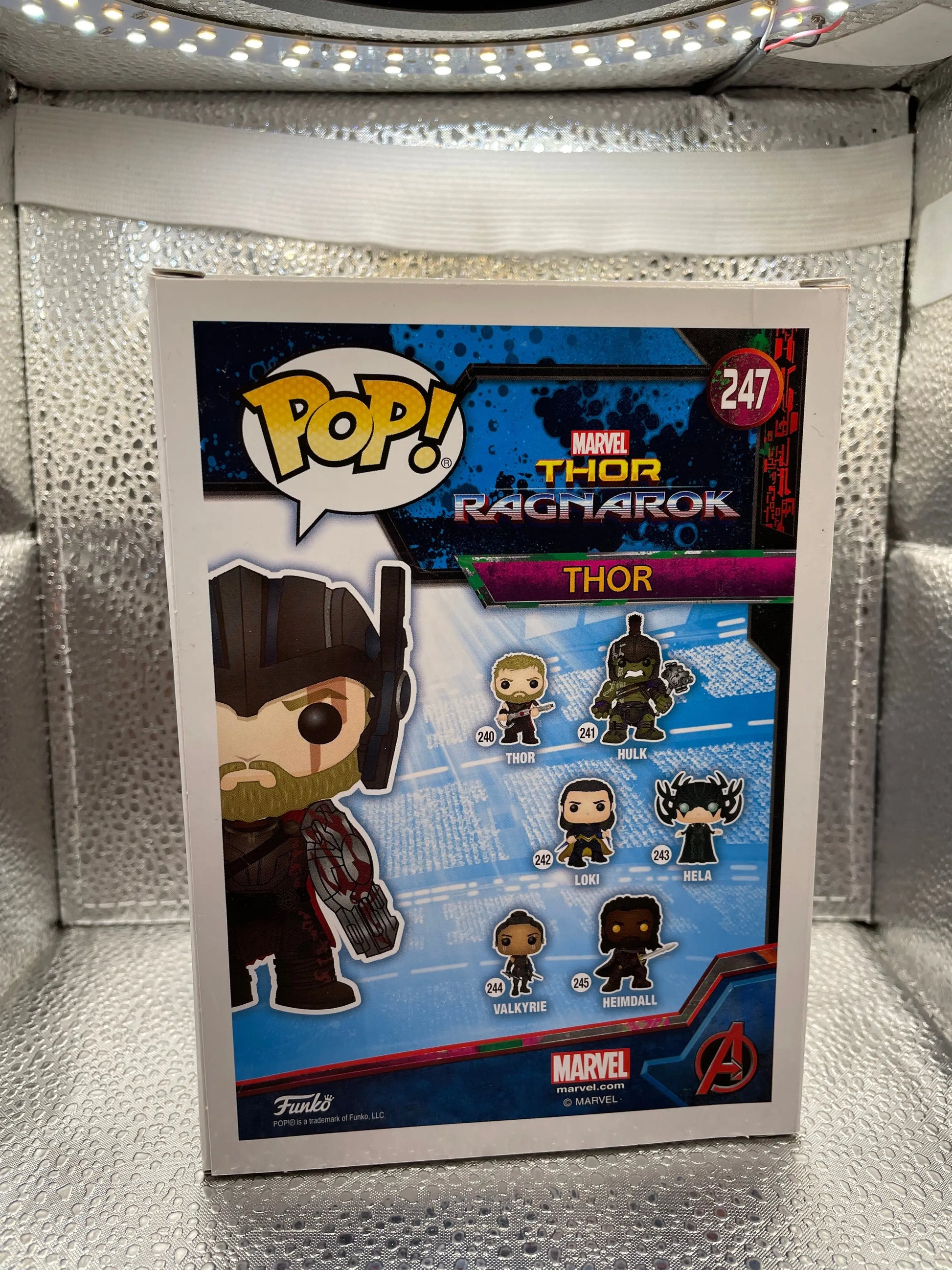 Funko Pop! Thor #247 Marvel Collector Corps Vinyl Figure Ragnarok FRENLY BRICKS - Open 7 Days