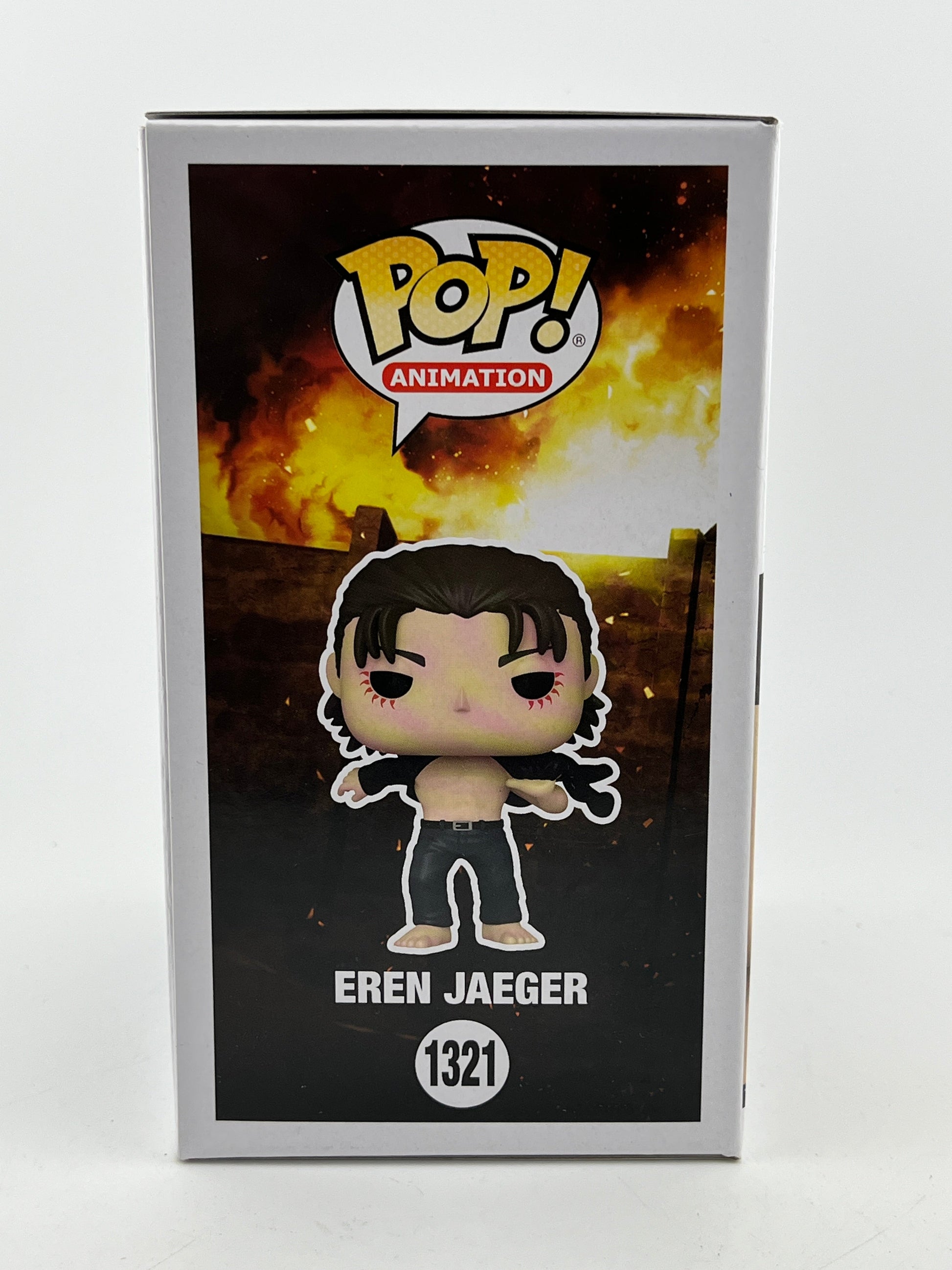 Funko POP! Animation Attack On Titan - Eren Jaeger #1321 - Vinyl Collectable FRENLY BRICKS - Open 7 Days