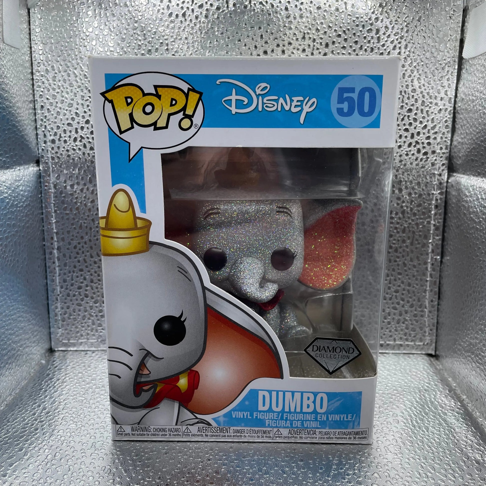 Dumbo - Dumbo Diamond Glitter Pop! Vinyl Figure #50 FRENLY BRICKS - Open 7 Days