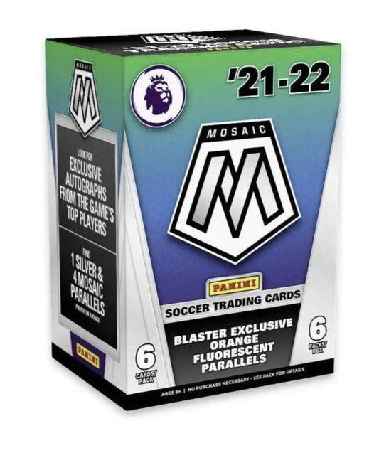 2021-22 Panini English Premier League EPL Mosaic Blaster Box - Fanatics Exclusive FRENLY BRICKS - Open 7 Days