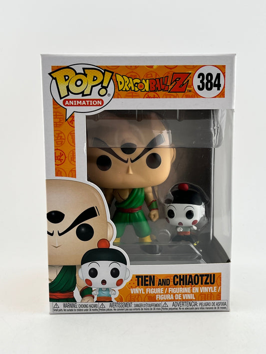 Funko POP! Animation DragonBall Z - Tien And Chiaotzu #384 - Vinyl Collectable FRENLY BRICKS - Open 7 Days