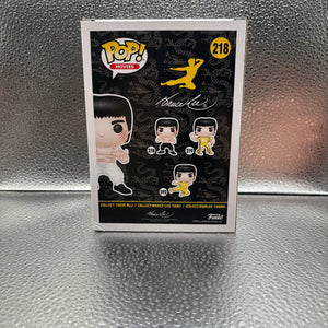 FUNKO Pop Vinyl Bruce Lee #218 FRENLY BRICKS - Open 7 Days