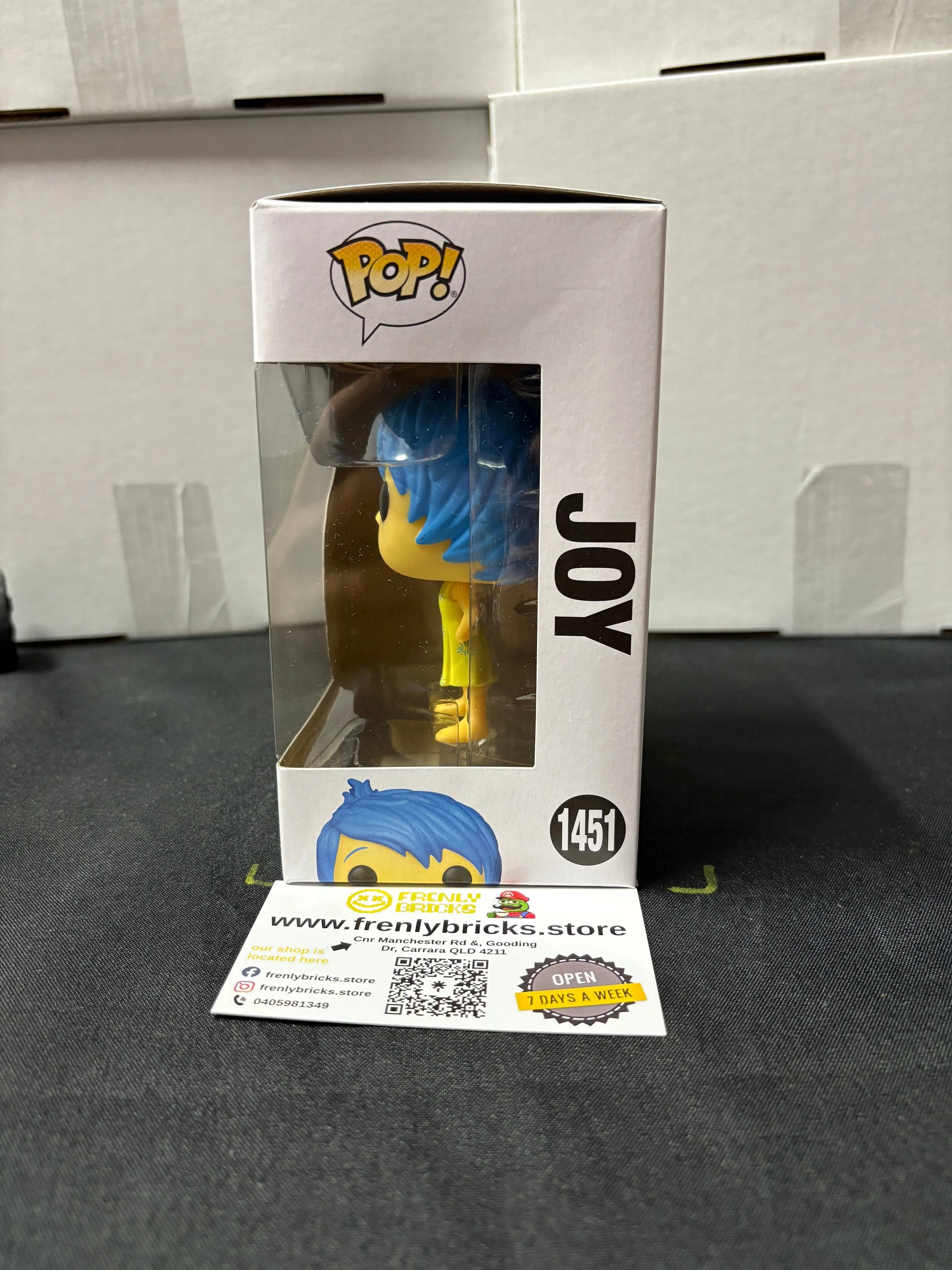FUNKO Pop Vinyl Joy #1451 FRENLY BRICKS - Open 7 Days