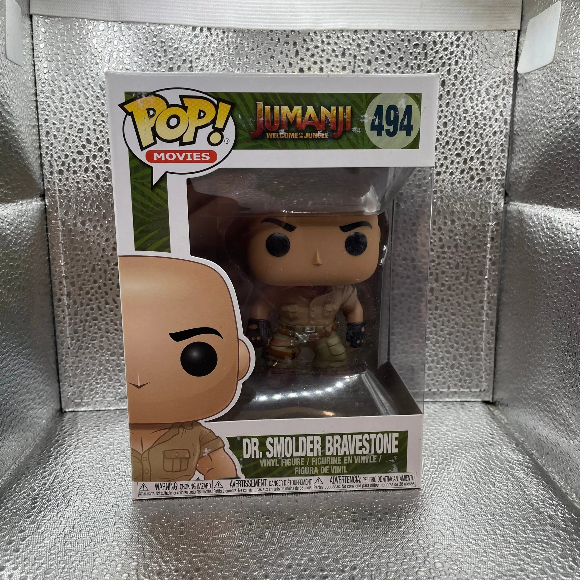 Pop Vinyl Jumanji Welcome to the Jungle 494 MIB DR. Smolder Bravestone 2017 FRENLY BRICKS - Open 7 Days