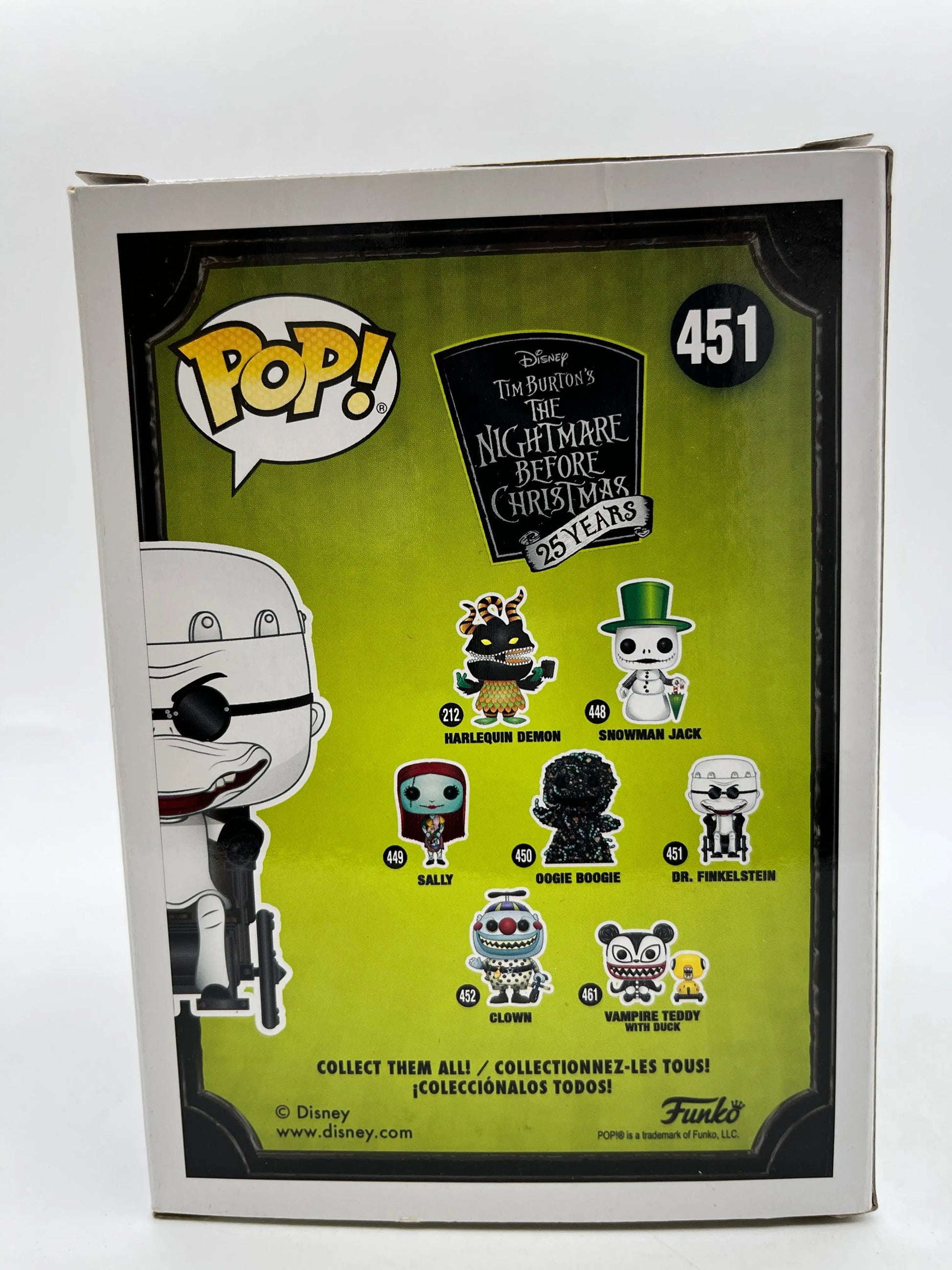 Funko POP! Disney DR. Finkelstein #451 - Vinyl Collectable FRENLY BRICKS - Open 7 Days