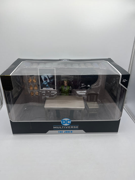 McFarlane DC Multiverse  The Joker Interrogation Room Dark Knight FRENLY BRICKS - Open 7 Days