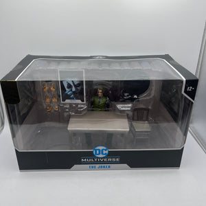 McFarlane DC Multiverse  The Joker Interrogation Room Dark Knight FRENLY BRICKS - Open 7 Days