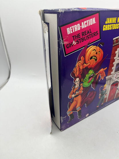 Mattel Retro Action Real Ghostbusters Janine Malnitz & Samhain 8" Figures - Sealed FRENLY BRICKS - Open 7 Days