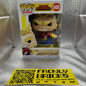 POP MY HERO ACADEMA 608 SILVER AGE ALL MIGHT FRENLY BRICKS - Open 7 Days