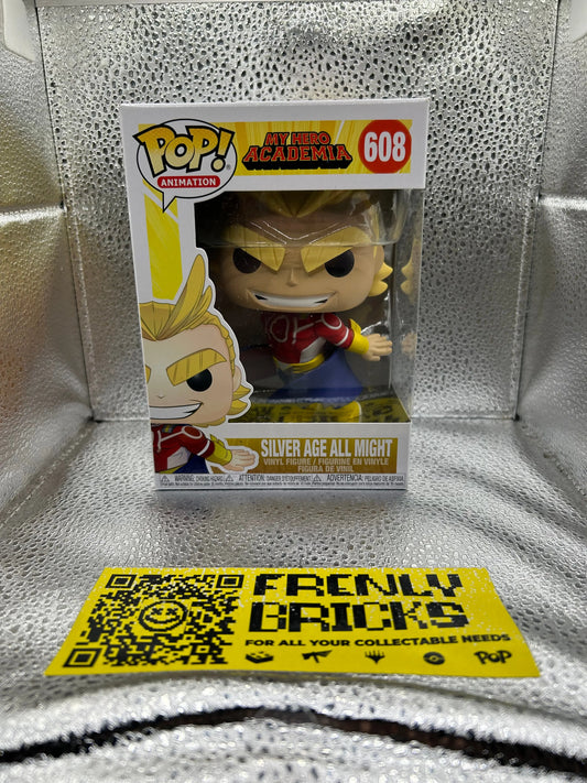 POP MY HERO ACADEMA 608 SILVER AGE ALL MIGHT FRENLY BRICKS - Open 7 Days