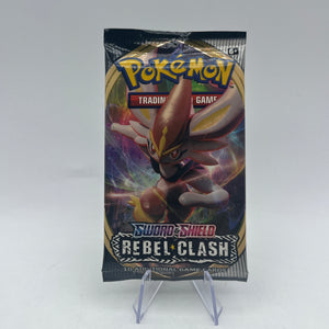 Pokémon TCG: Sword & Shield Rebel Clash Art Set 4x Boosters Factory Sealed FRENLY BRICKS - Open 7 Days