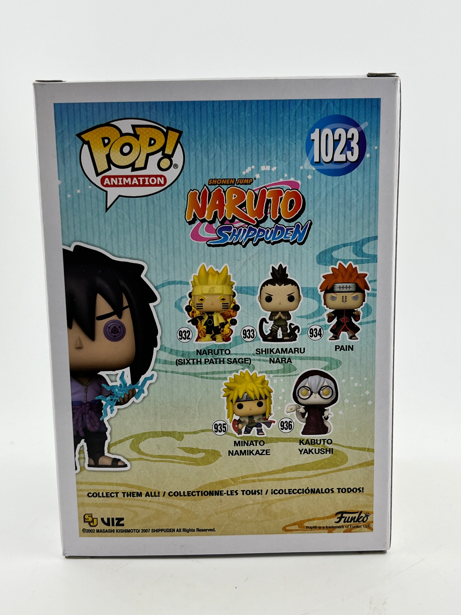 Funko POP! Animation Naruto Shippuden - Sasuke (Rinnegan) #1023 - Glow Chase - Special Edition FRENLY BRICKS - Open 7 Days
