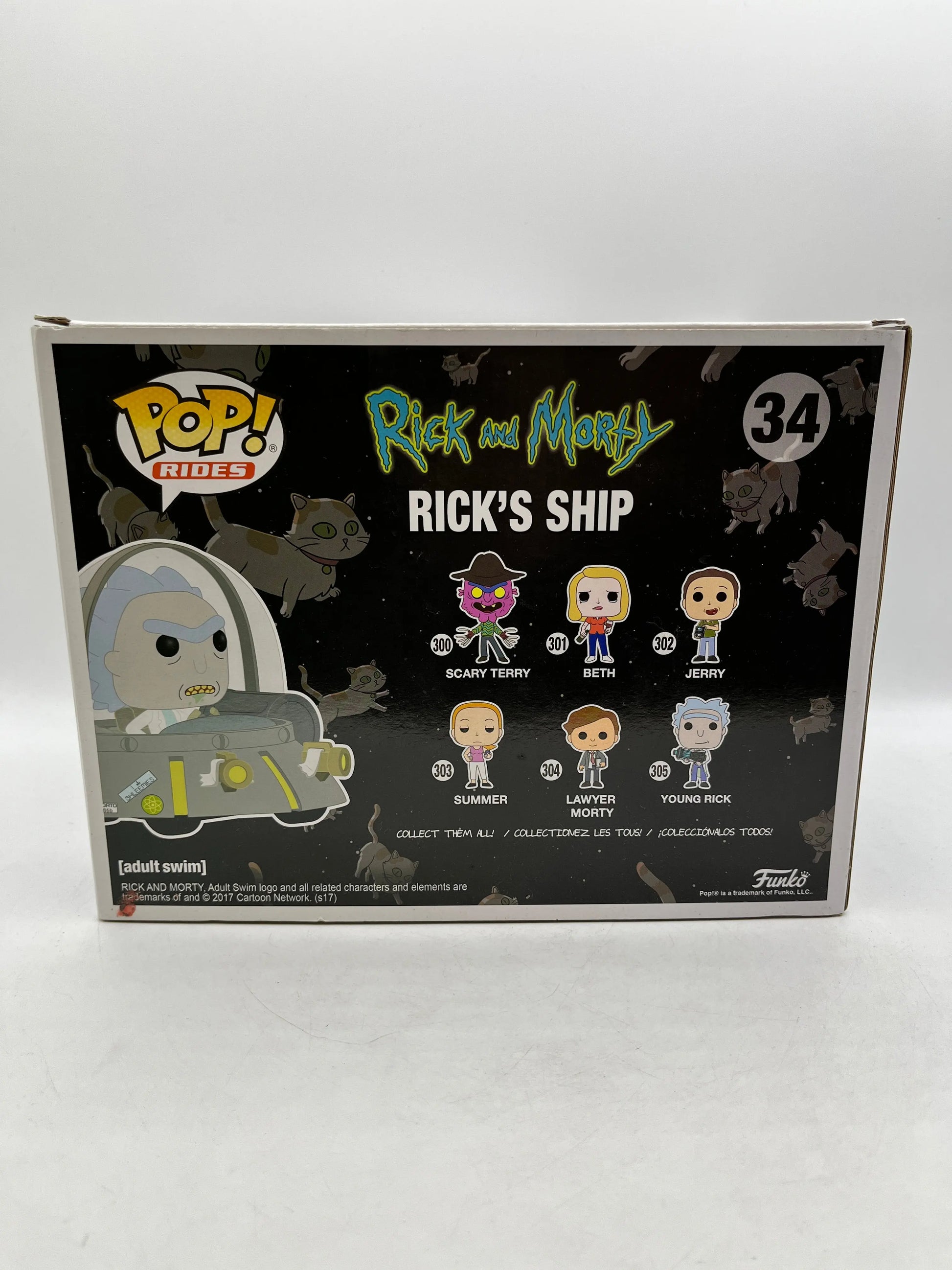 Funko Pop! Rides: Rick and Morty- Rick’s Ship #34 - Vinyl Collectable FRENLY BRICKS - Open 7 Days