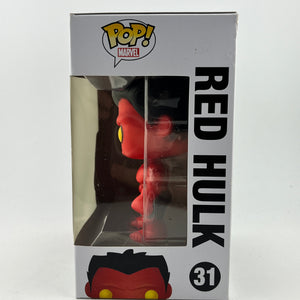 Funko POP! Marvel - Red Hulk #31  - Vinyl Collectable FRENLY BRICKS - Open 7 Days