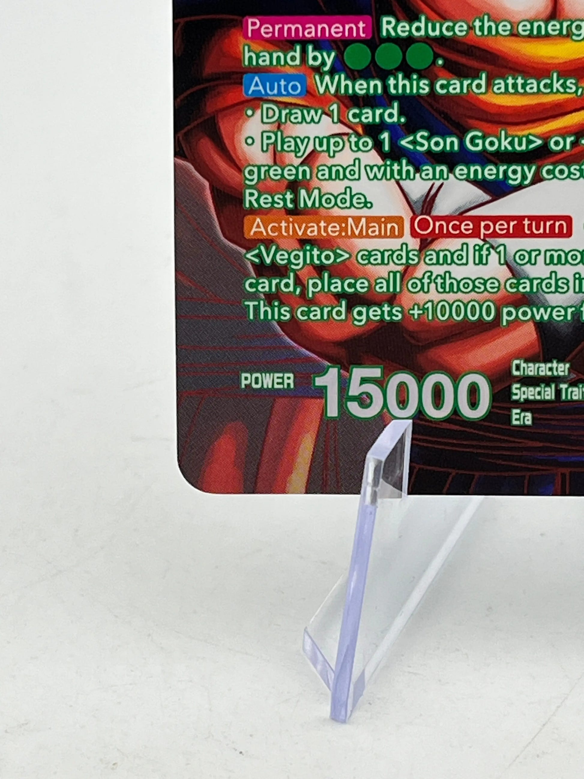 2024 Dragon Ball Super Vegito, Prodigious Fusion Alt Art - Single, photo 4 image 4