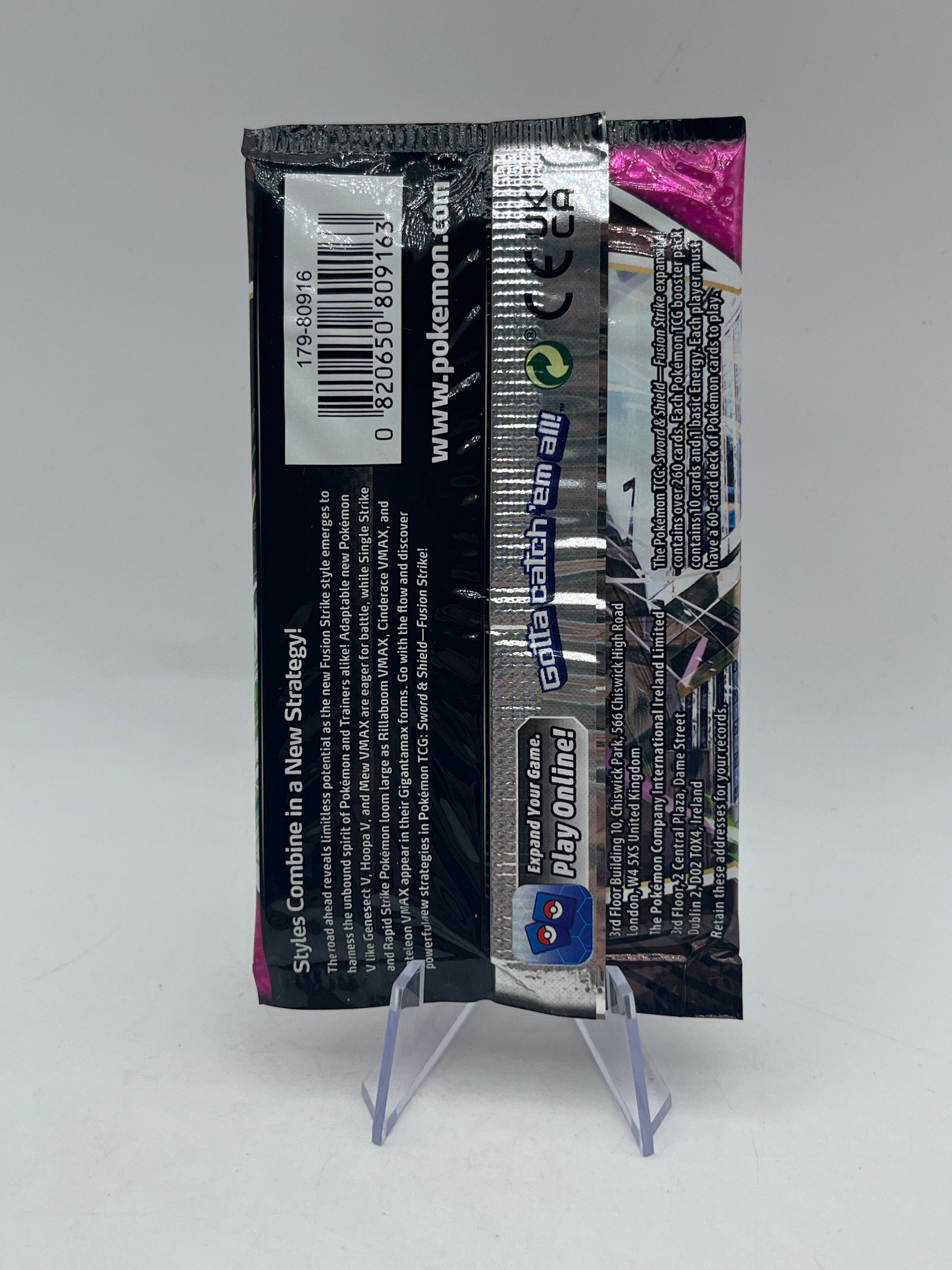 Pokémon TCG Fusion Strike Booster Packs Full Art Set 4 Packs FRENLY BRICKS - Open 7 Days