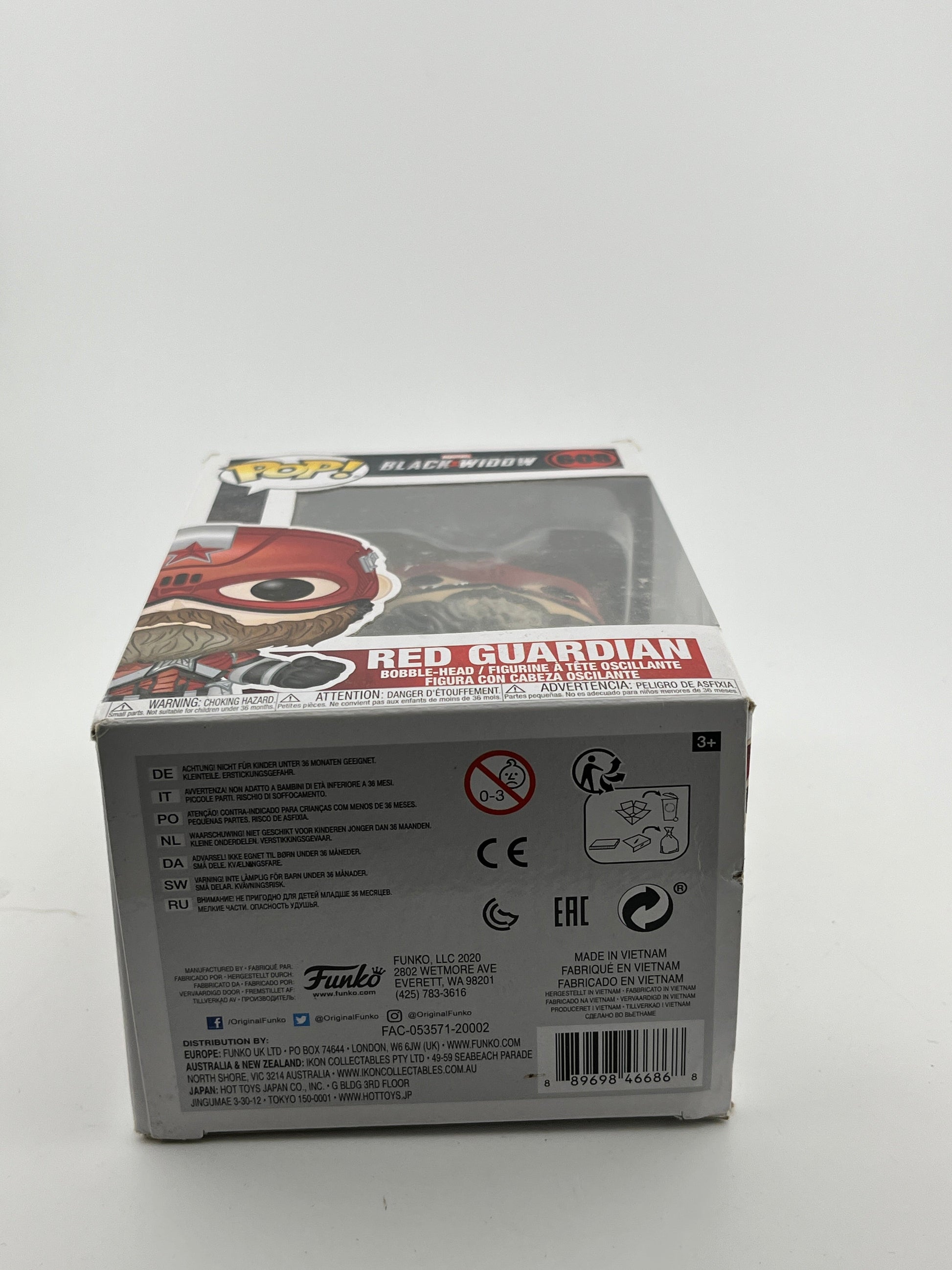 Funko POP! Marvel Black Widow - Red Guardian #608 - Vinyl Collectable FRENLY BRICKS - Open 7 Days