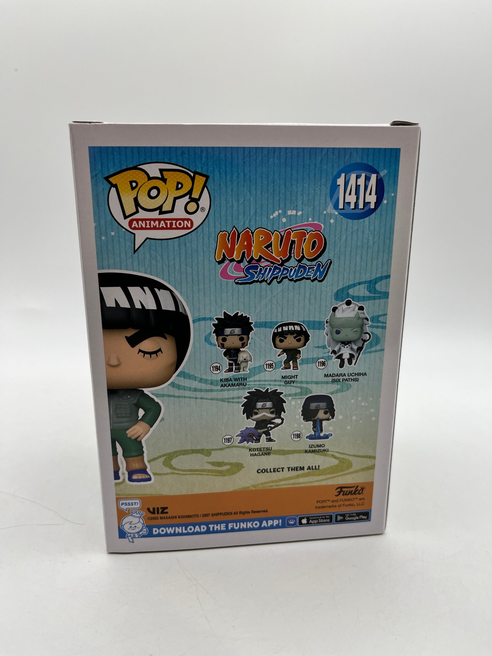 Funko POP! Animation Naruto Shippuden- Might Guy (Winking) #1414 - Vinyl Collectable FRENLY BRICKS - Open 7 Days