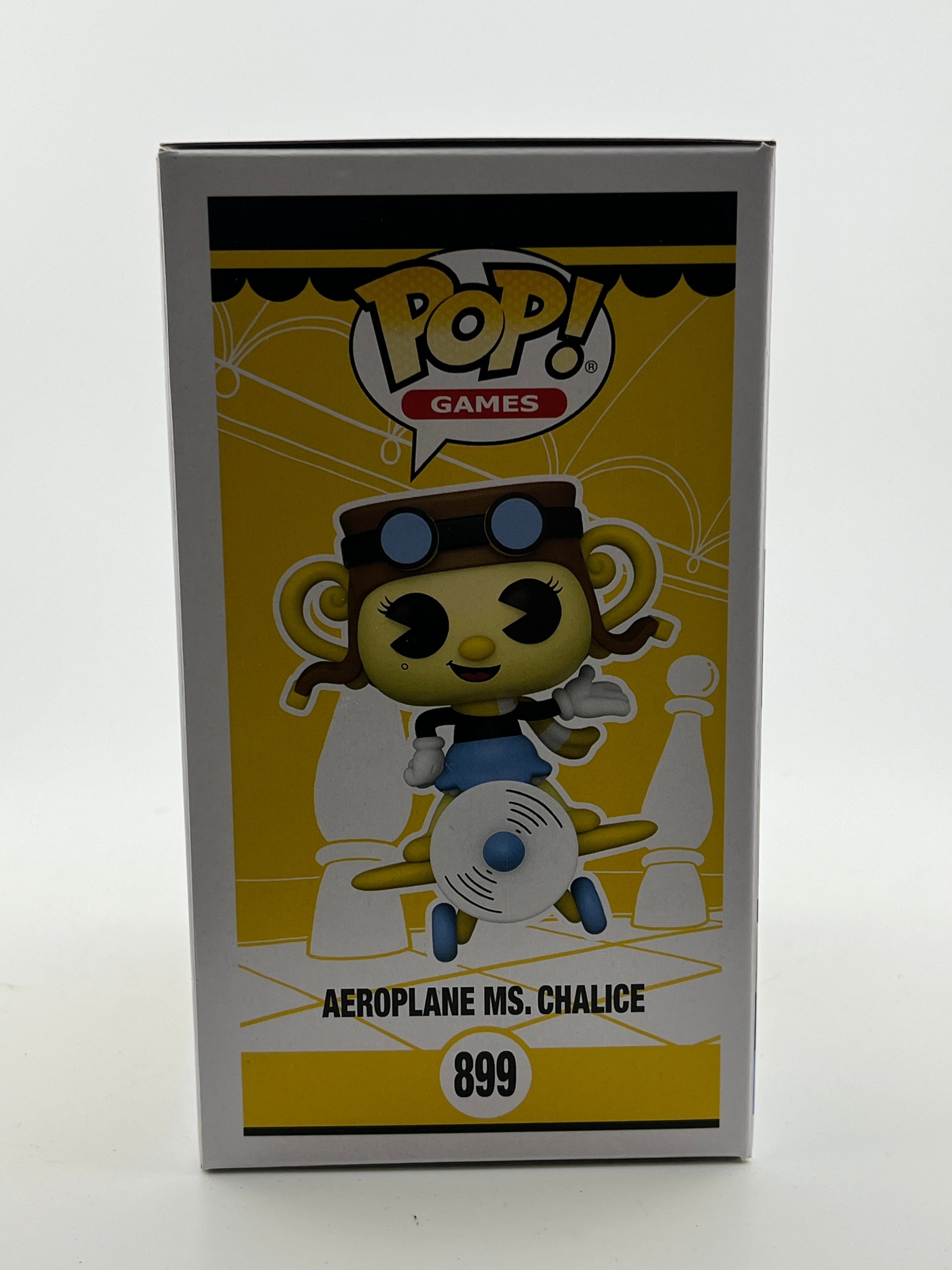 Funko POP! Games Cuphead - Aeroplane Ms. Chalice #899 - Vinyl Collectable FRENLY BRICKS - Open 7 Days