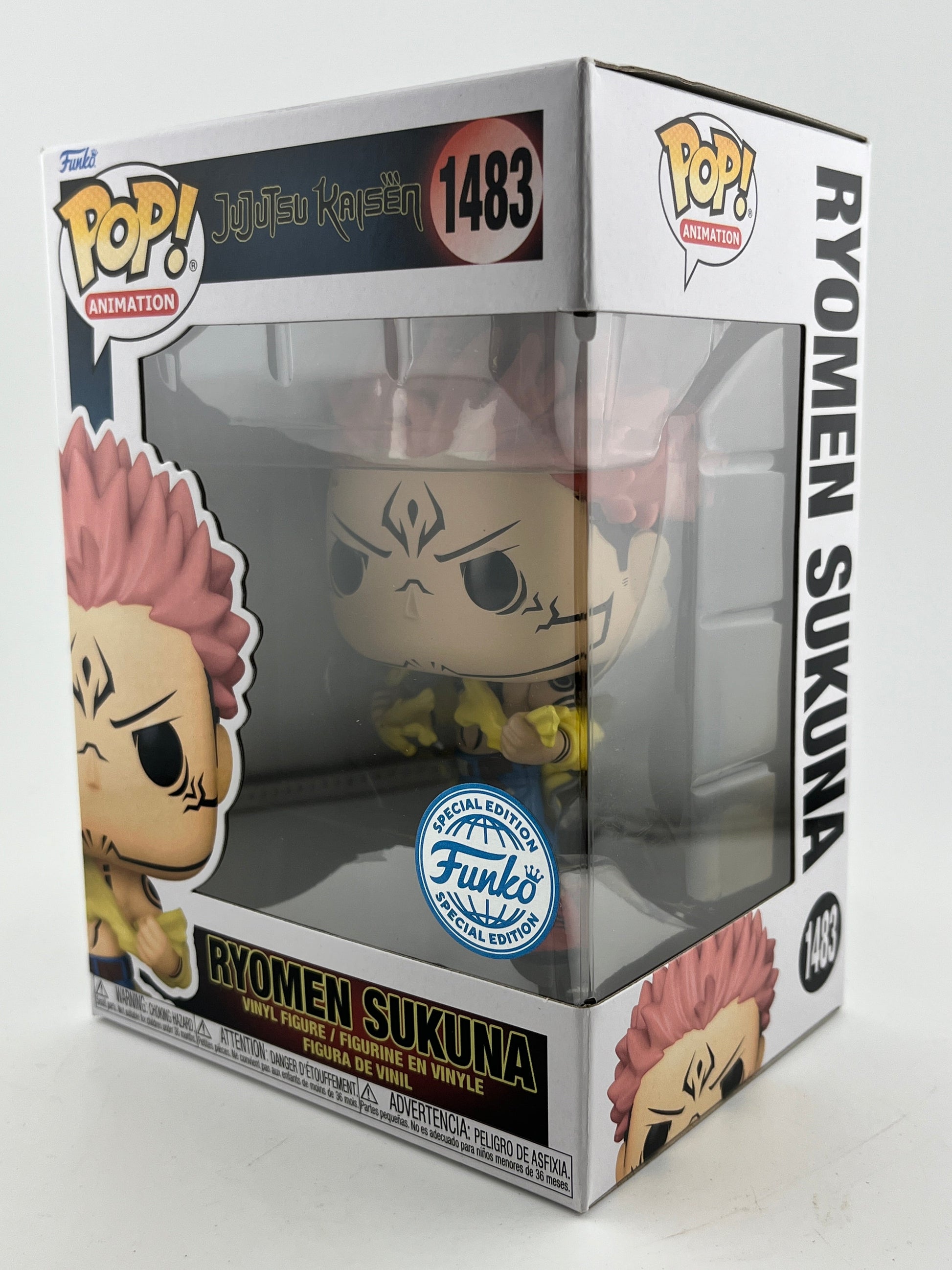 Funko POP! Animation JuJuTsu Kaisen - Ryomen Sukana #1483 - Special Edition FRENLY BRICKS - Open 7 Days