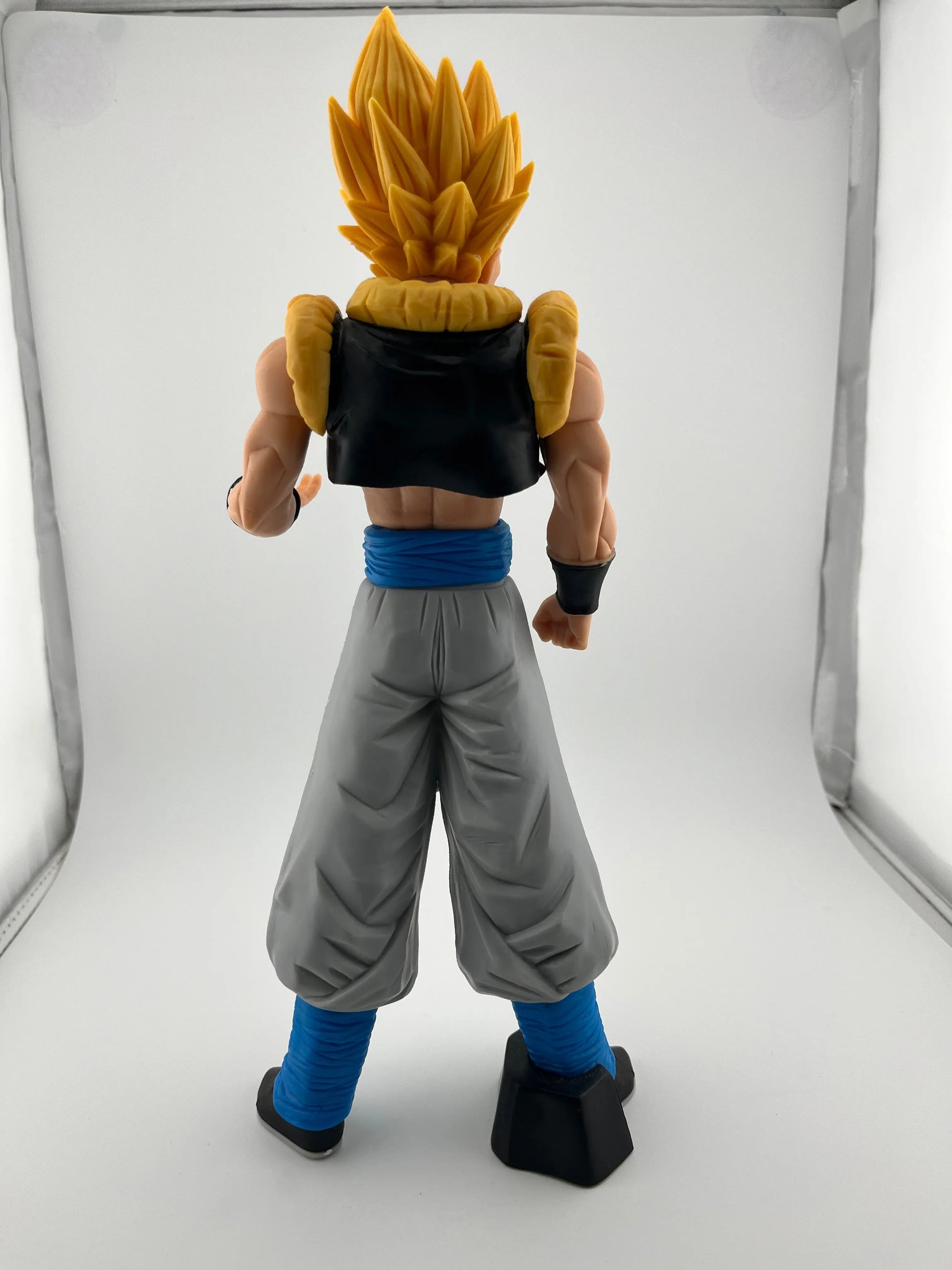 31CM Anime Dragon Ball Gogeta Figure Resolution of Soldiers Nero Standing Model FRENLY BRICKS - Open 7 Days