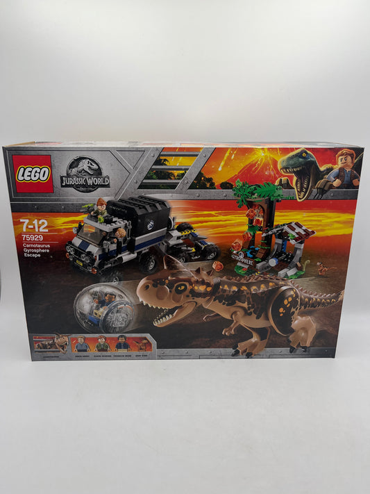 LEGO Jurassic World: Carnotaurus Gyrosphere Escape (75929) - New & Sealed FRENLY BRICKS - Open 7 Days