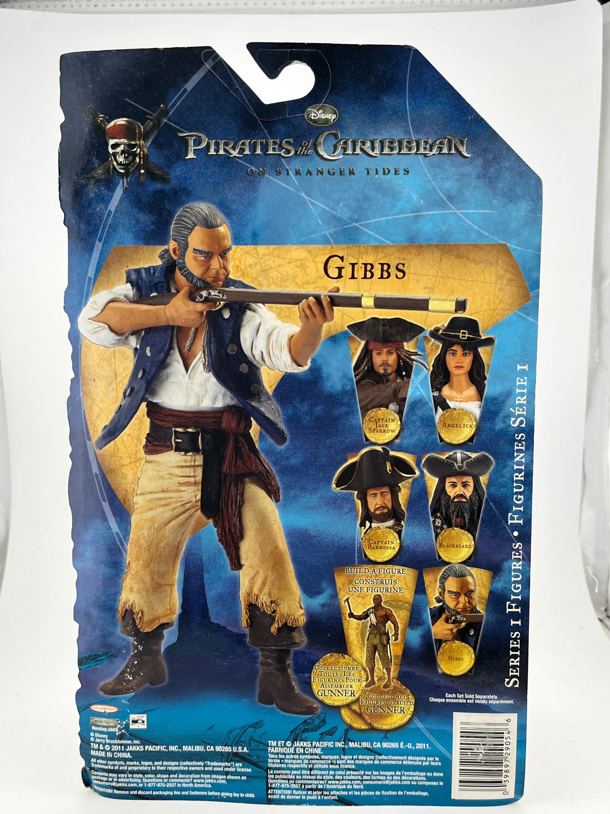 Disney - Pirates of the Caribbean Stranger Tides - Gibbs - Figure FRENLY BRICKS - Open 7 Days