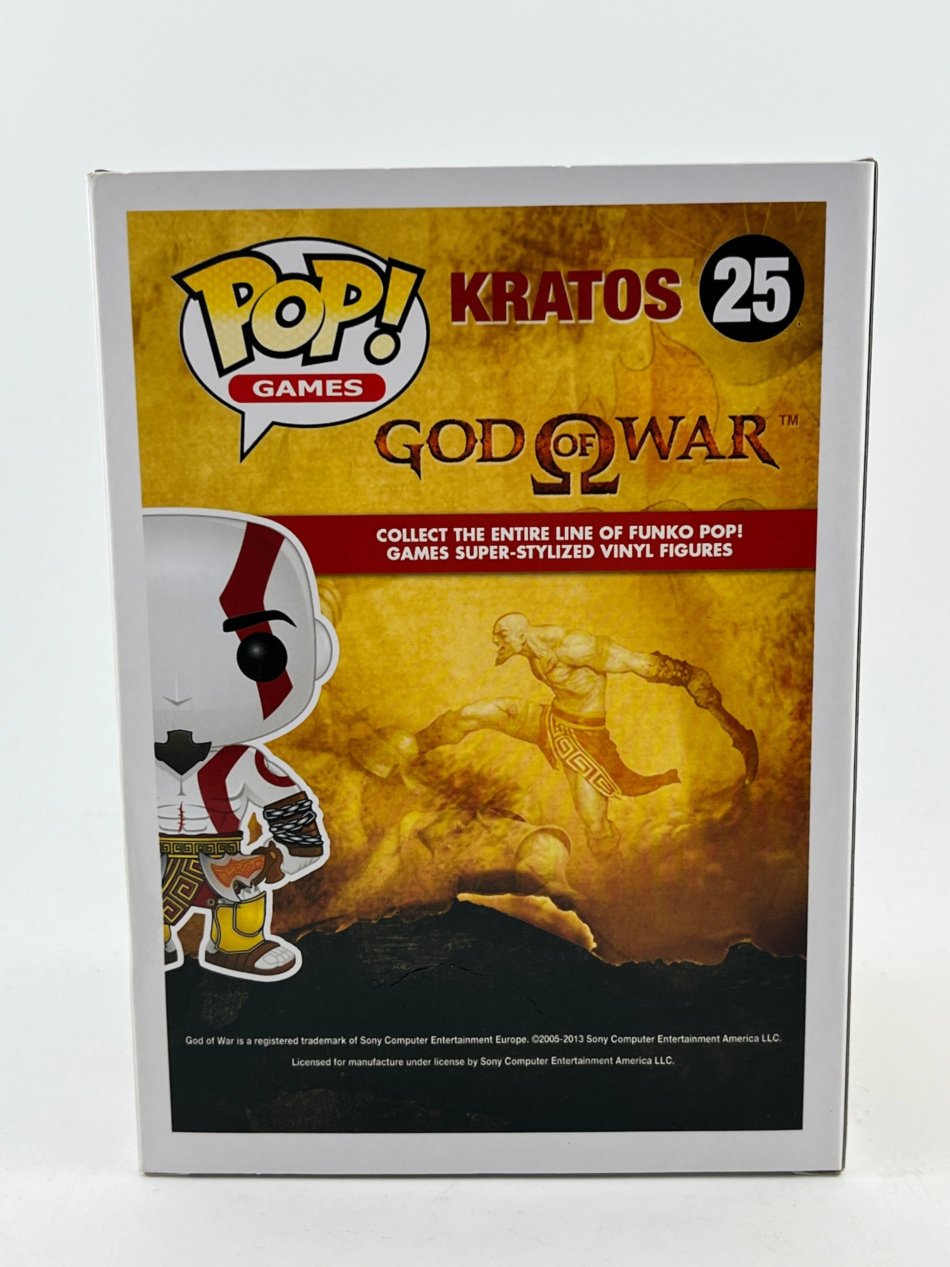 Funko POP! Games God Of War - Kratos (Black) #25 - Exclusive - Vinyl Collectable FRENLY BRICKS - Open 7 Days