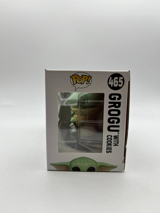 Funko POP! Star Wars The Mandalorian Grogu With Cookies #465 FRENLY BRICKS - Open 7 Days