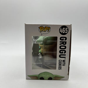 Funko POP! Star Wars The Mandalorian Grogu With Cookies #465 FRENLY BRICKS - Open 7 Days