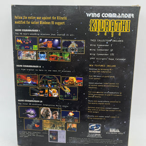 “Wing Commander The Kilrathi Saga” - PC Game Original 1996 Origin - Windows 95 FRENLY BRICKS - Open 7 Days