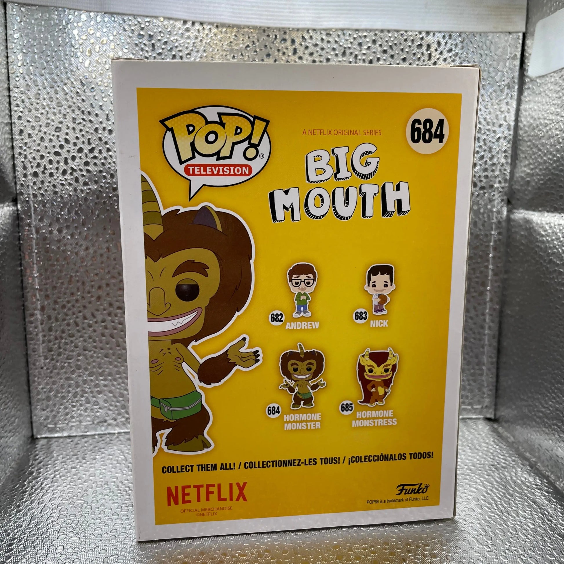 Funko Pop Big Mouth Hormone Monster #684 Box Damage FRENLY BRICKS - Open 7 Days