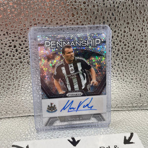 Mark Viduka Penmanship Panini Prizm Holo Newcastle United Autograph Card P-MV FRENLY BRICKS - Open 7 Days