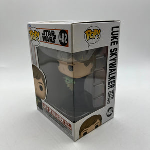 Funko POP! Star Wars Luke Skywalker With Grogu #482 - Vinyl Collectable FRENLY BRICKS - Open 7 Days