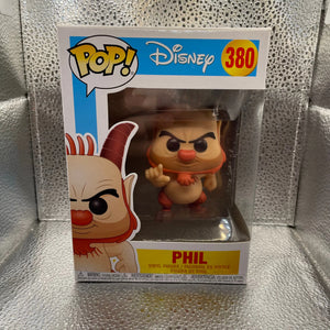 Funko POP! Vinyl: Disney's Hercules - Phil #380 - Vaulted FRENLY BRICKS - Open 7 Days