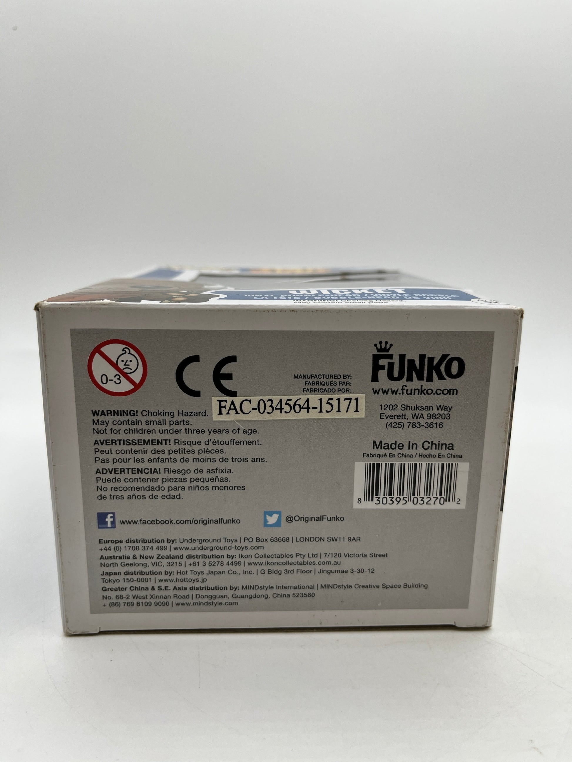 Funko POP! Star Wars Wicket #26 - Vinyl Collectable FRENLY BRICKS - Open 7 Days