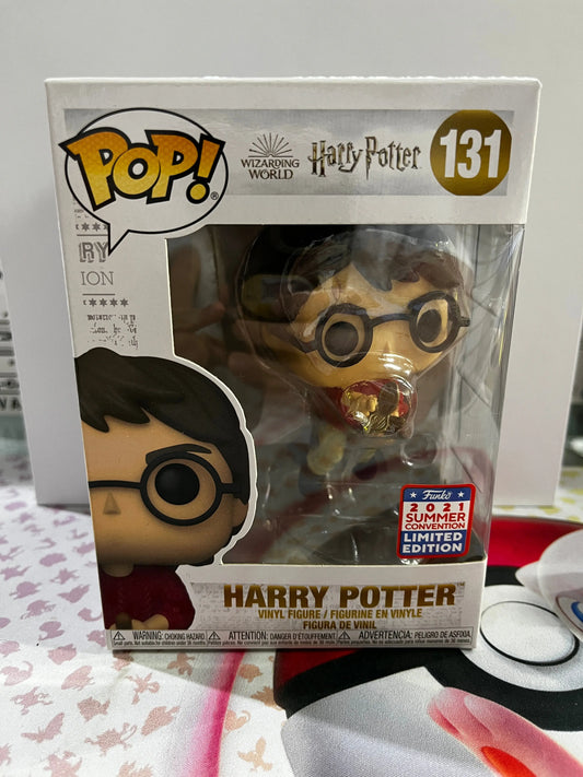 Funko Pop Vinyl Harry Potter 2021 limited edition #131 Harry Potter FRENLY BRICKS - Open 7 Days