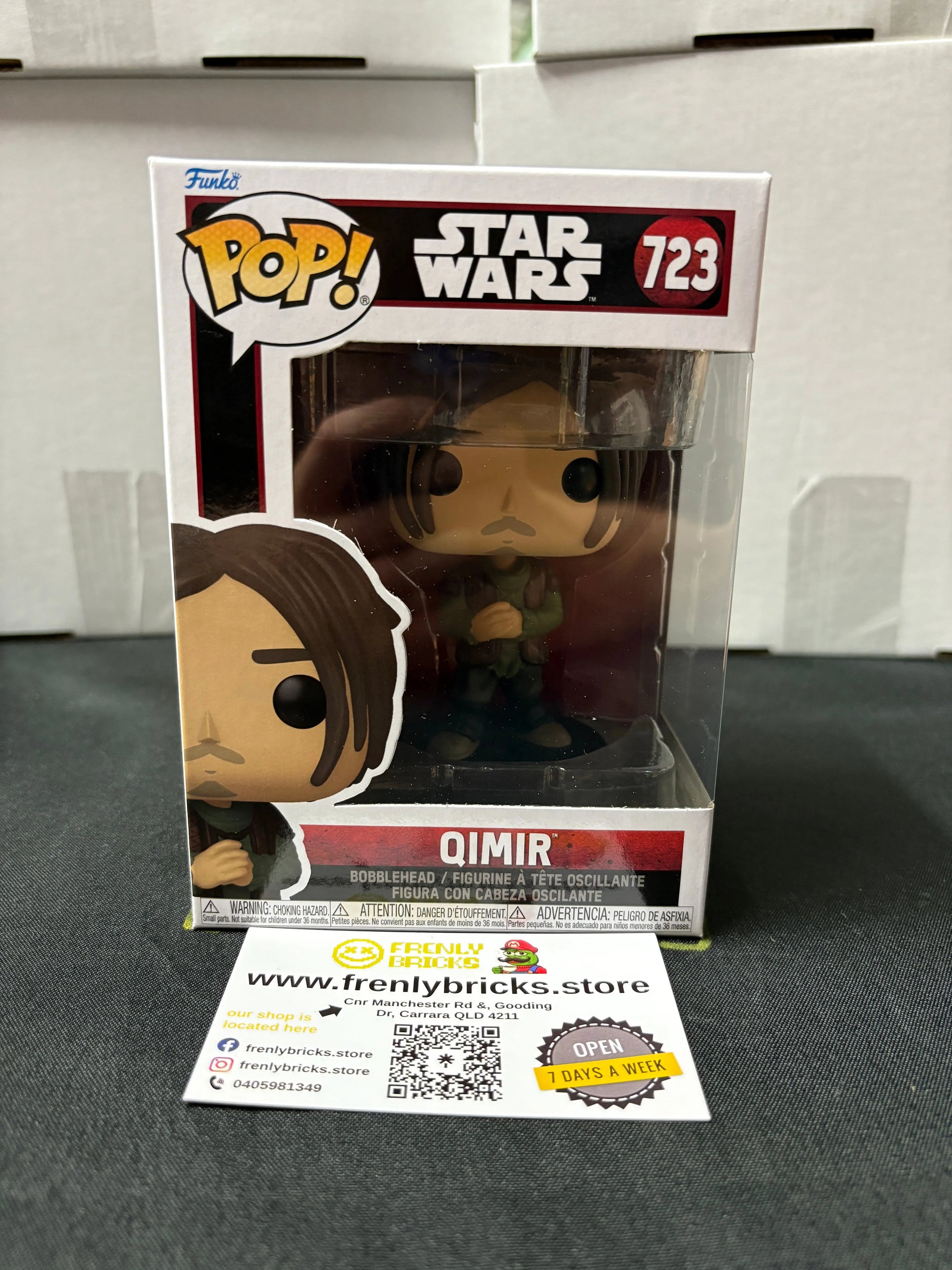 FUNKO Pop Vinyl Qimir #723 FRENLY BRICKS - Open 7 Days